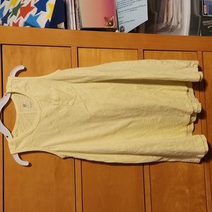 Yellow Gap size small dress
